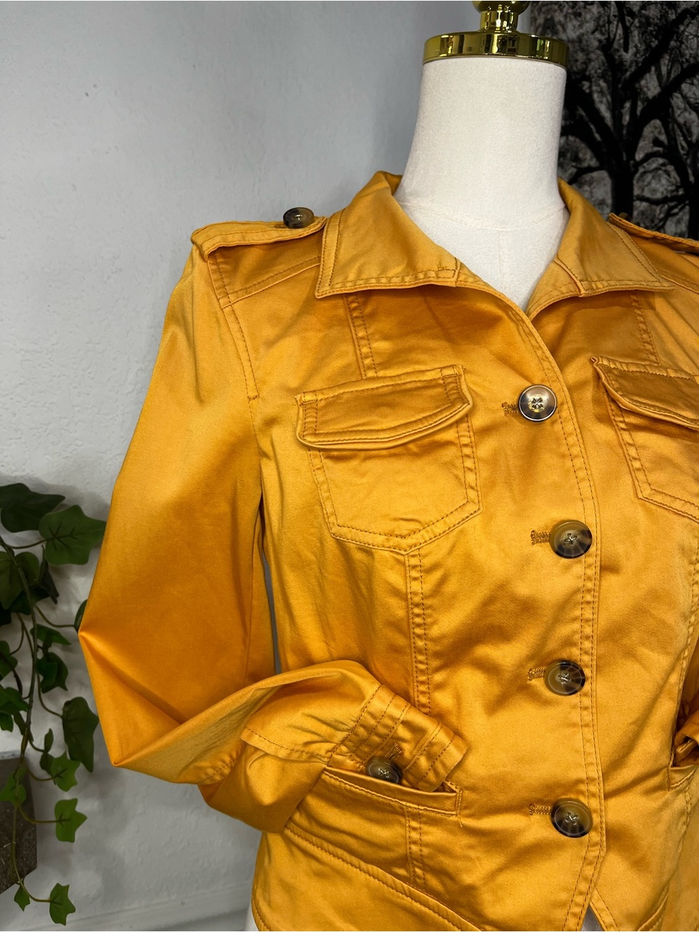 WHBM Aura “Band” Jacket size 2 - Picture 4 of 12
